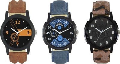 SRK ENTERPRISE Men watch Combo of 3 With Lattest Collection Causual Look 0001 Watch  - For Men   Watches  (SRK ENTERPRISE)