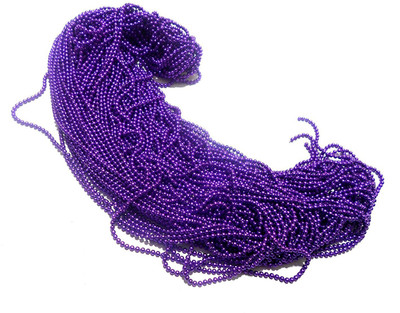 

GOELX Ball Chain for Jewelry Making / Decorating & Craft Work. Purple - Pack of 5 mtrs !!