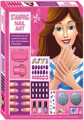 

Golden Feather Ekta Stamping Nail Art