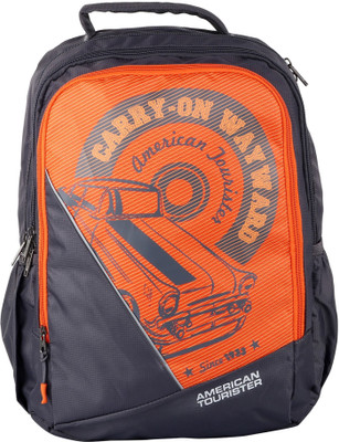 

American Tourister POP 02 GREY 2017 28 L Backpack(Grey)