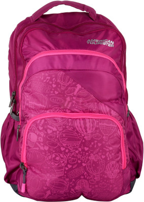 

American Tourister DOODLE 02 PURPLE 2017 28 L Backpack(Pink), Raspberry