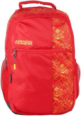 American Tourister Jazz 01 Red 2017 28 L Backpack Red Yellow