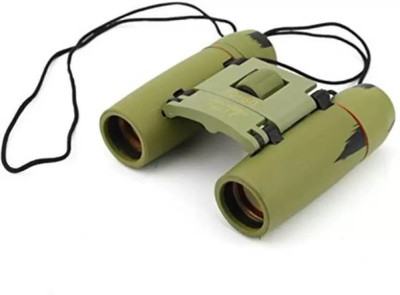 

U. R. GOD SAKURA Day Night Use Polarized Telescope Folding 30x60 with Strap & Pouch Binoculars(126 mm, Green)