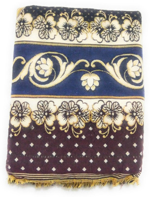 Cotton colors Floral Single Top Sheet for  AC Room(Cotton, Multicolor)