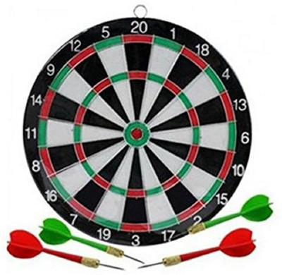 

BELCO DOUBLE-SIDED FLOCKING DART BOARD (17 INCHES) Board Game