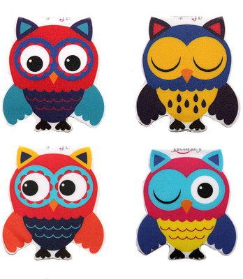 

Heartzy Set of 4 Cute Owl Magnetic Bookmarks Magnetic Bookmarks Bookmark(Owl, Multicolor)