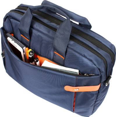 

AmazingHind 14-Inch Laptop Medium Briefcase - For Men & Women(Blue)