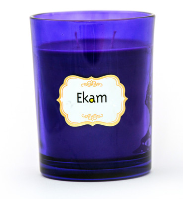 

Ekam Ekam Enchanting Breeze Brad jar Candle(Blue, Pack of 1)