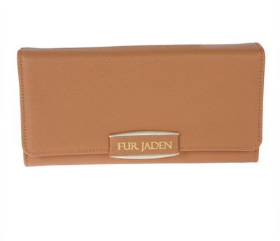 

Fur Jaden Casual Tan Clutch