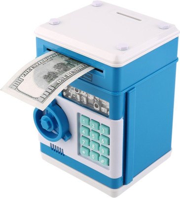 

Golden Feather Money Safe Coin Bank Coin Bank(Multicolor)