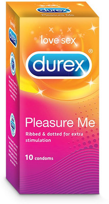 Durex Pleasure Me Condom(10S) available at flipkart for Rs.143
