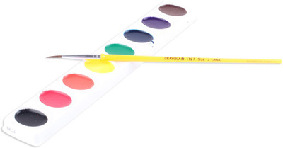 Crayola Crayola Washable Water Colours - 8 Colours(Multicolor)