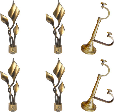 

Kashish International Multicolor Rod Rail Bracket(Pack of 6)