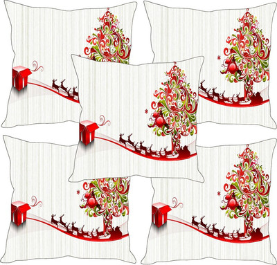 

Sleep Nature's Printed Cushions Cover(Pack of 5, 40.63 cm*40.63 cm, Multicolor)