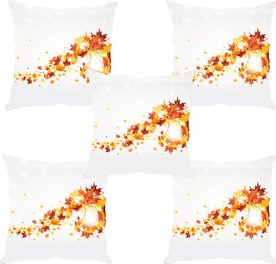 

Sleep Nature's Abstract Cushions Cover(Pack of 5, 30.63 cm*30.63 cm, Multicolor)