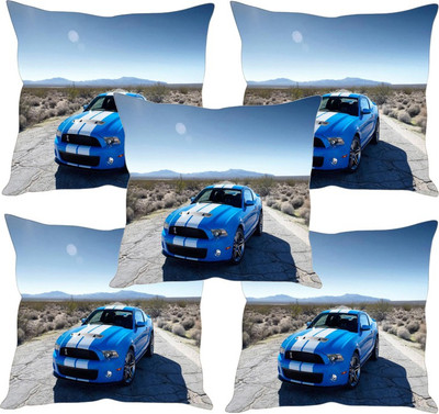 

Sleep Nature's Printed Cushions Cover(Pack of 5, 30.63 cm*30.63 cm, Multicolor)