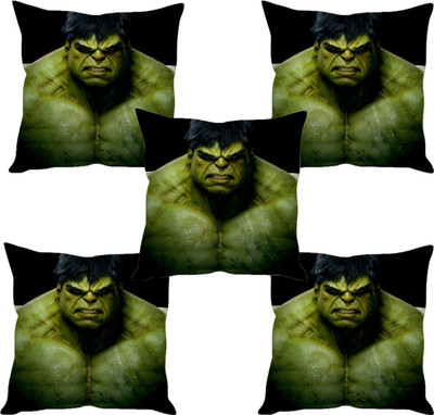 

Sleep Nature's Abstract Cushions Cover(Pack of 5, 30.63 cm*30.63 cm, Multicolor)
