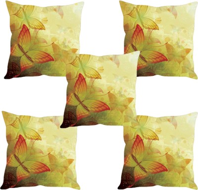 

Sleep Nature's Abstract Cushions Cover(Pack of 5, 40.63 cm*40.63 cm, Multicolor)