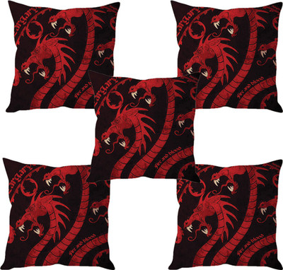 

Sleep Nature's Abstract Cushions Cover(Pack of 5, 40.63 cm*40.63 cm, Multicolor)