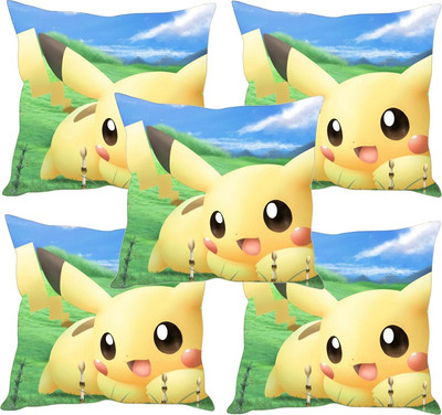 

Sleep Nature's Printed Cushions Cover(Pack of 5, 30.63 cm*30.63 cm, Multicolor)