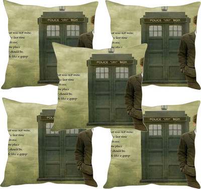 

Sleep Nature's Printed Cushions Cover(Pack of 5, 40.63 cm*40.63 cm, Multicolor)