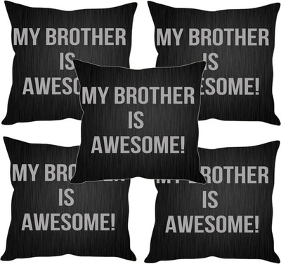 

Sleep Nature's Printed Cushions Cover(Pack of 5, 30.63 cm*30.63 cm, Multicolor)