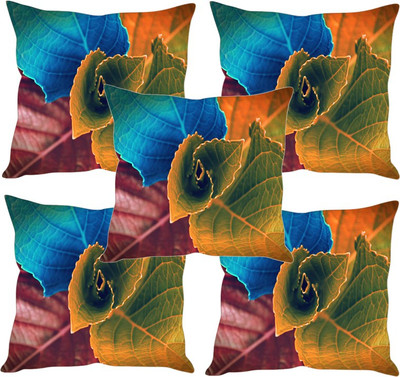 

Sleep Nature's Printed Cushions Cover(Pack of 5, 40.63 cm*40.63 cm, Multicolor)