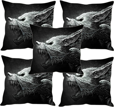 

Sleep Nature's Printed Cushions Cover(Pack of 5, 40.63 cm*40.63 cm, Multicolor)