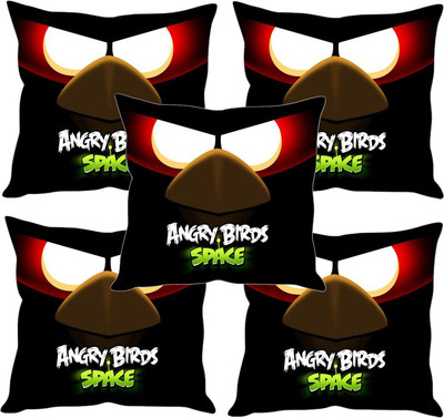 

Sleep Nature's Printed Cushions Cover(Pack of 5, 30.63 cm*30.63 cm, Multicolor)