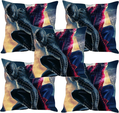 

Sleep Nature's Printed Cushions Cover(Pack of 5, 30.63 cm*30.63 cm, Multicolor)