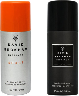 

David Beckham Instinct Sports Deodorant Spray - For Men(300 ml, Pack of 2)