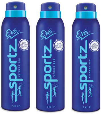 

EVA skip deodrant spray Body Spray - For Women(125 ml, Pack of 3)