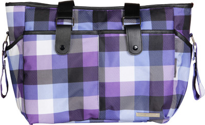 

My Milestones My Milestones Diaper Bag Diva - Lavender Checks(Lavender)
