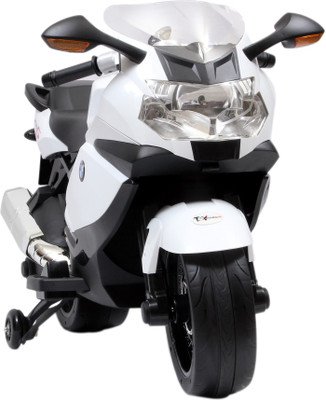 

Toyhouse Officially licensed BMW K1300S 12V Rechargeable for kids (3 to 7 yrs) Bike Battery Operated Ride On(White)