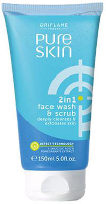 

Oriflame Sweden 2 in 1 pure skin Face Wash(150 ml)
