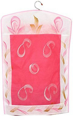 

Kuber Industries 1 " Hanging Saree Cover In Non Woven Material VARK17005(Pink)