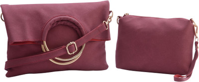 

Legal Bribe Hand-held Bag(Maroon)