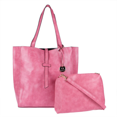 

Fur Jaden Tote(Pink)