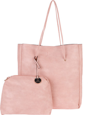 

Fur Jaden Tote(Pink)