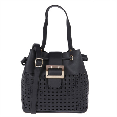 

Fur Jaden Tote(Black)