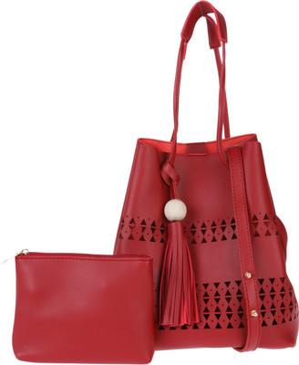

Fur Jaden Tote(Red)