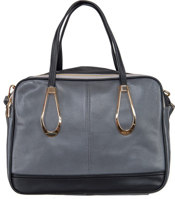peaubella Shoulder Bag(Grey, Black), Black;grey
