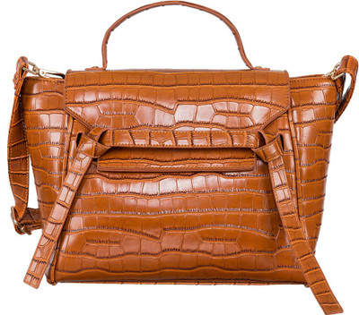 

peaubella Hand-held Bag(Tan)