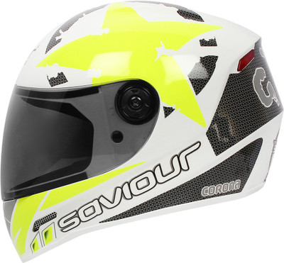 

SAVIOUR GTX GRAPHICS Motorbike Helmet(White