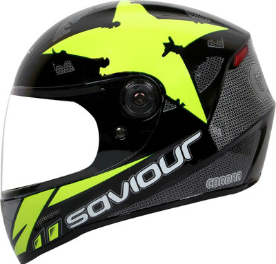 

SAVIOUR GTX GRAPHICS Motorbike Helmet(Black