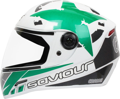 

SAVIOUR GTX GRAPHICS Motorbike Helmet(White