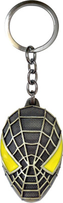 

Lagfly Spiderman Black Mask Vintage Alloy Perfect Detailing Key Chain