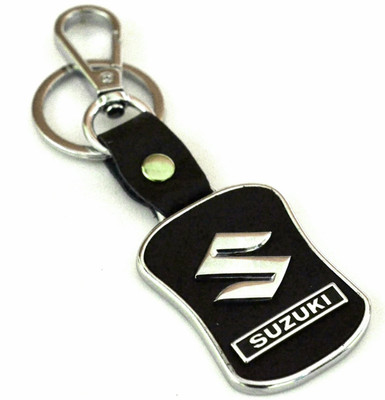 

eShop24x7 Suzuki Locking Key Chain(Black)