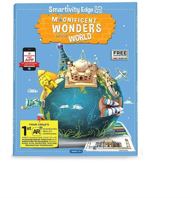 

Smartivity EDGE Magnificent wonders of the world Coloring sheets(Multicolor)