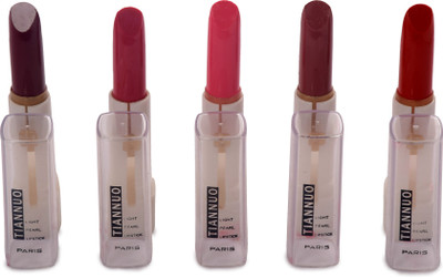 

TIANNUO LIPSTICK COMBO 5 PICS NO 6(MULTICOLOR)